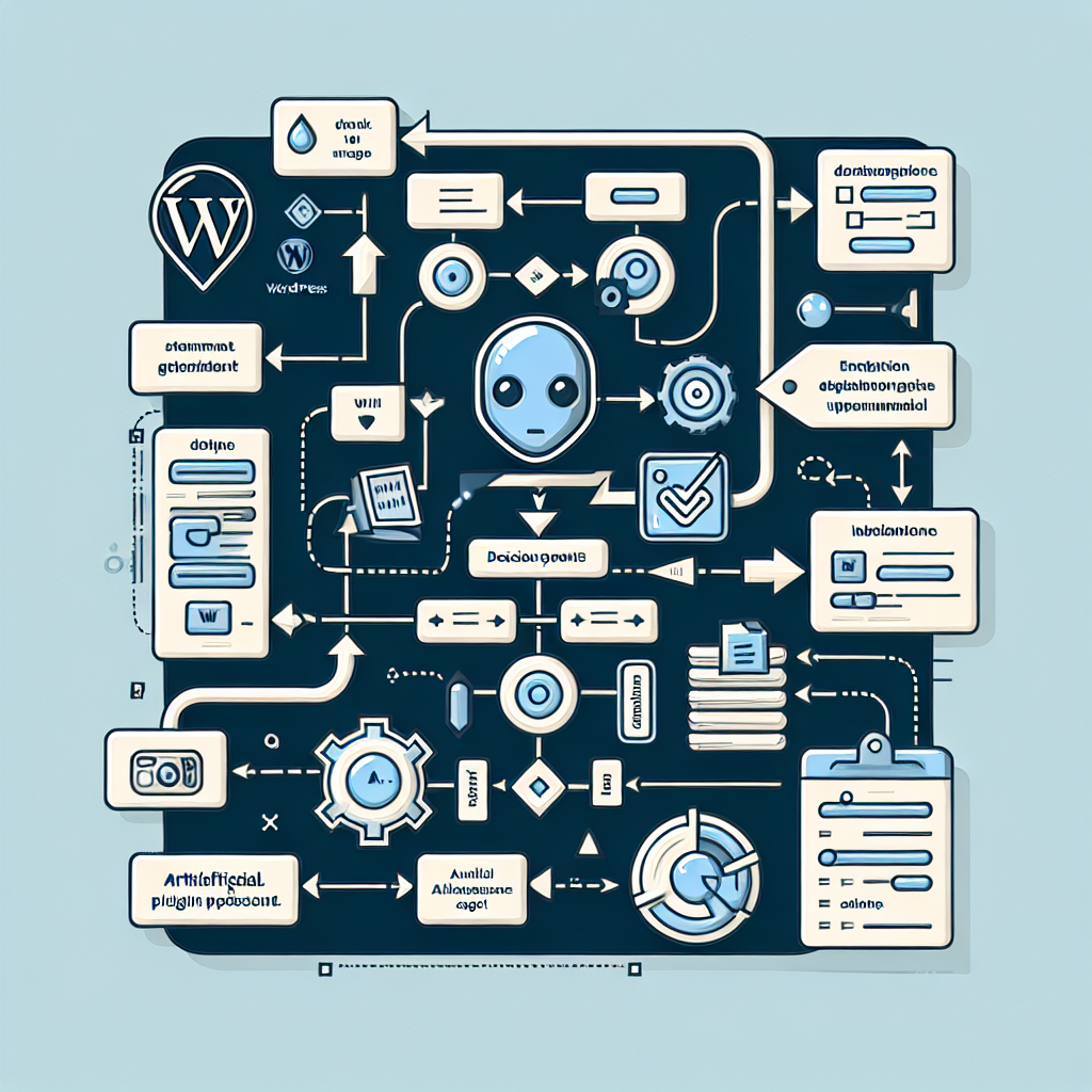 Flowchart of OpenClaw AI agent automated plugin update workflow