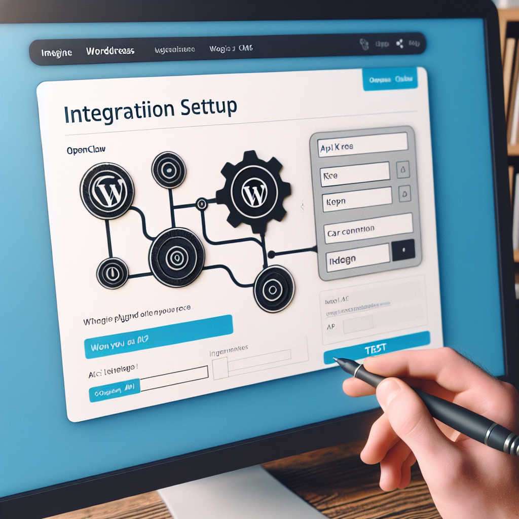 OpenClaw WordPress integration setup
