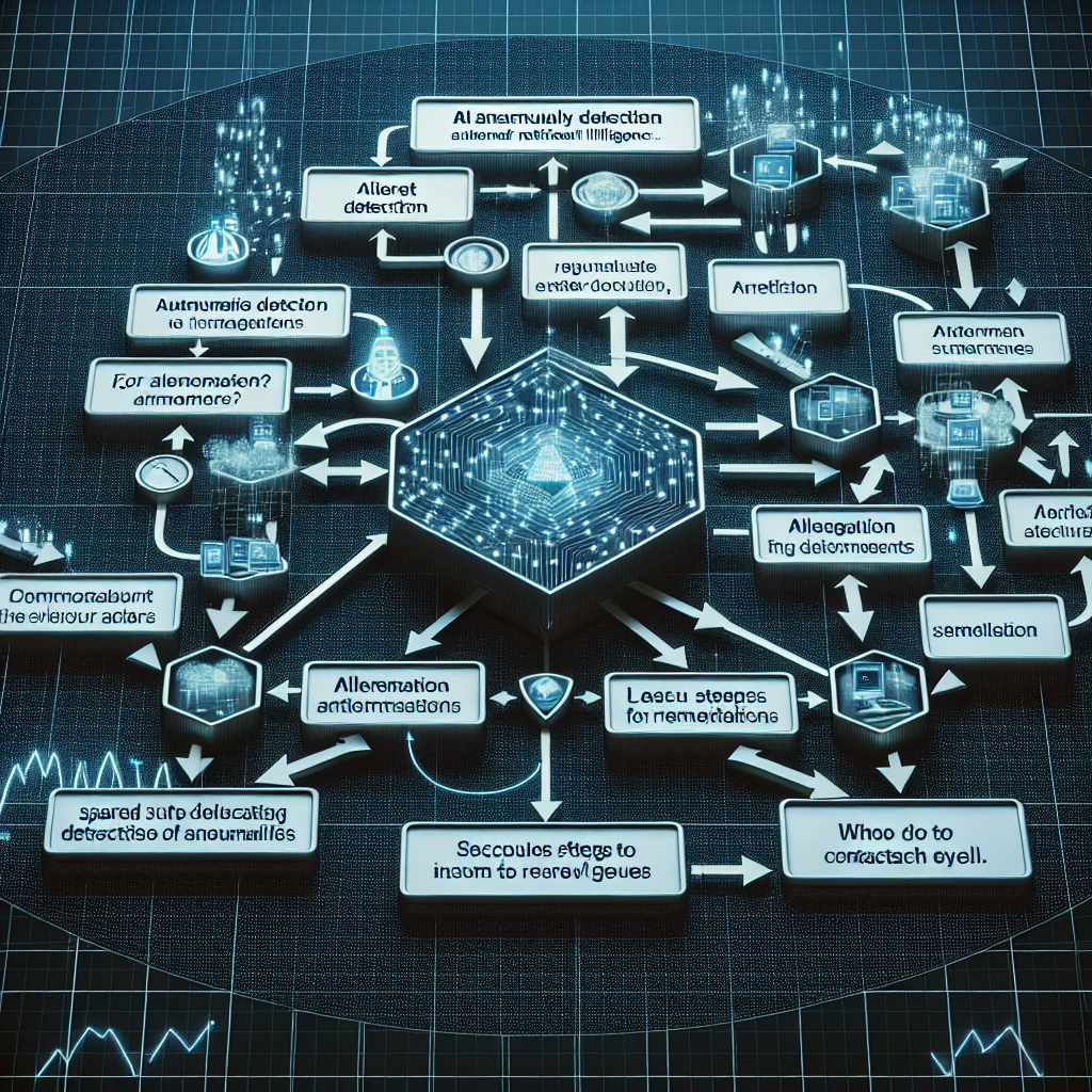 Automated incident management workflow flowchart