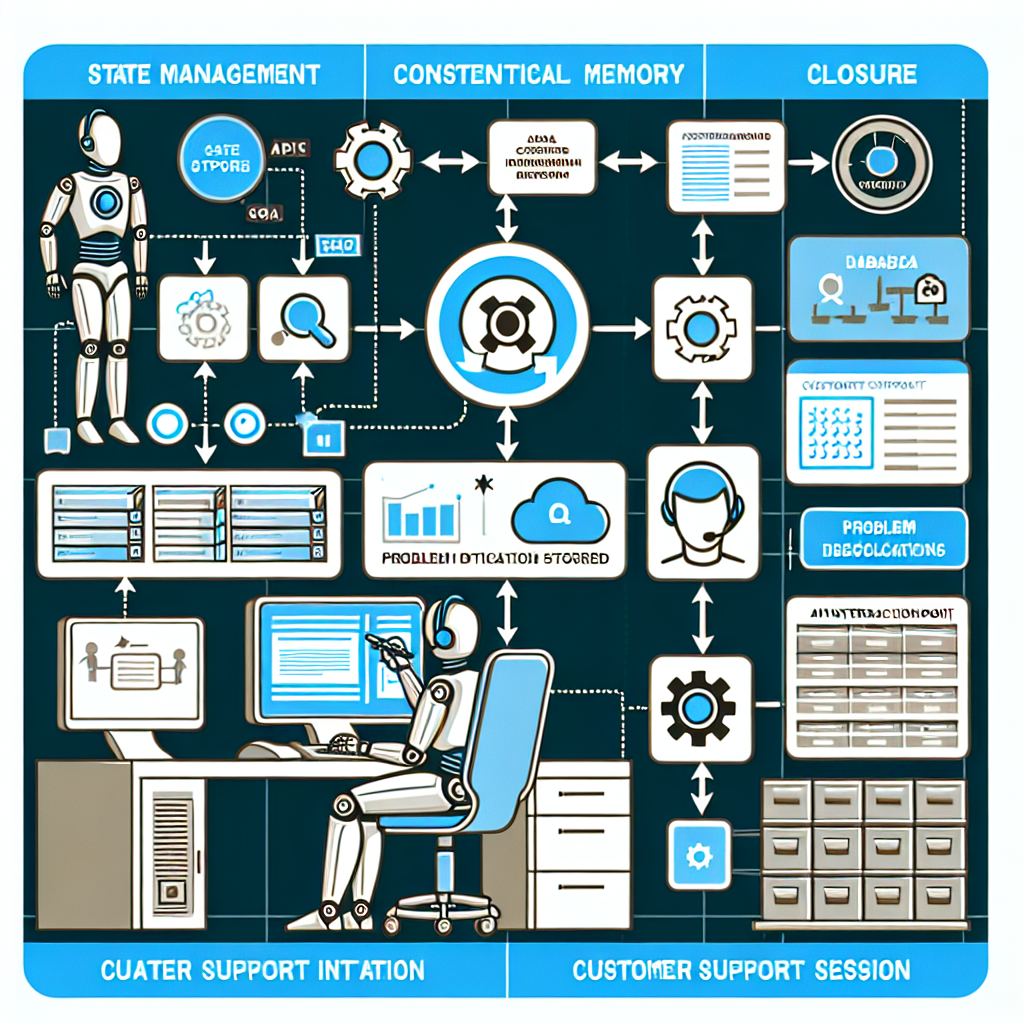 AI agent state management workflow