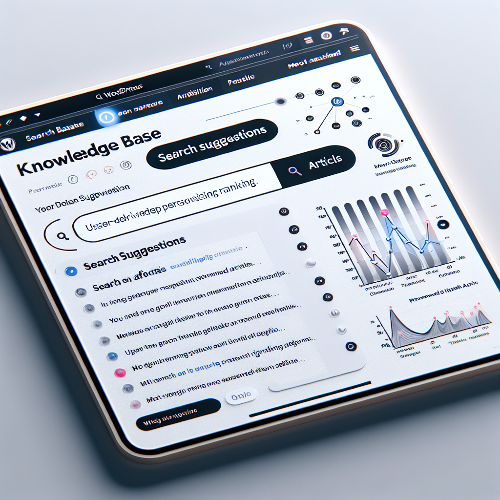 AI-powered personalized search interface for WordPress knowledge base