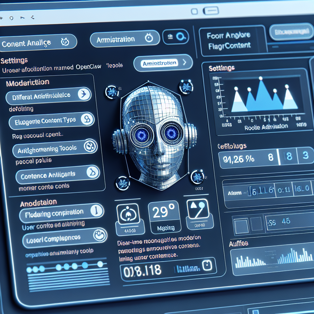 WordPress OpenClaw AI moderation policy settings interface
