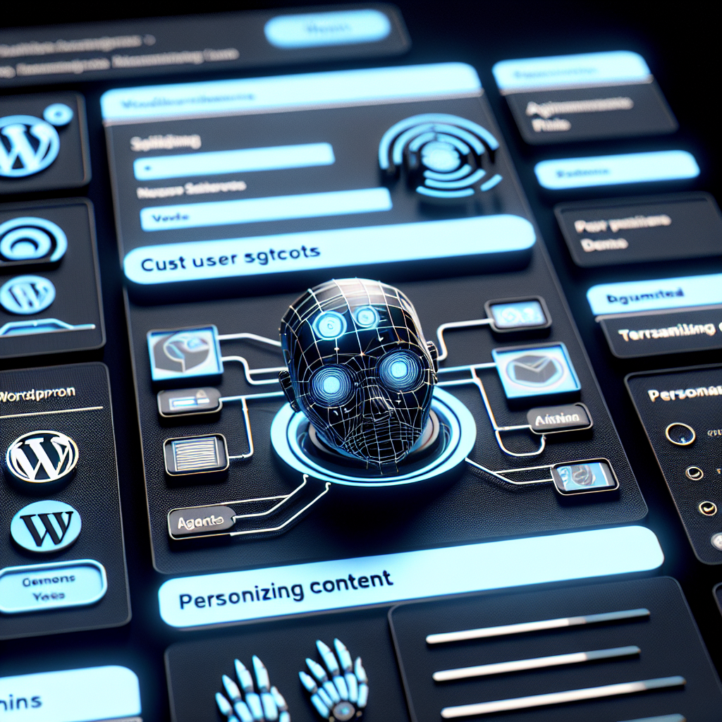 WordPress Admin Panel with OpenClaw AI User Segmentation