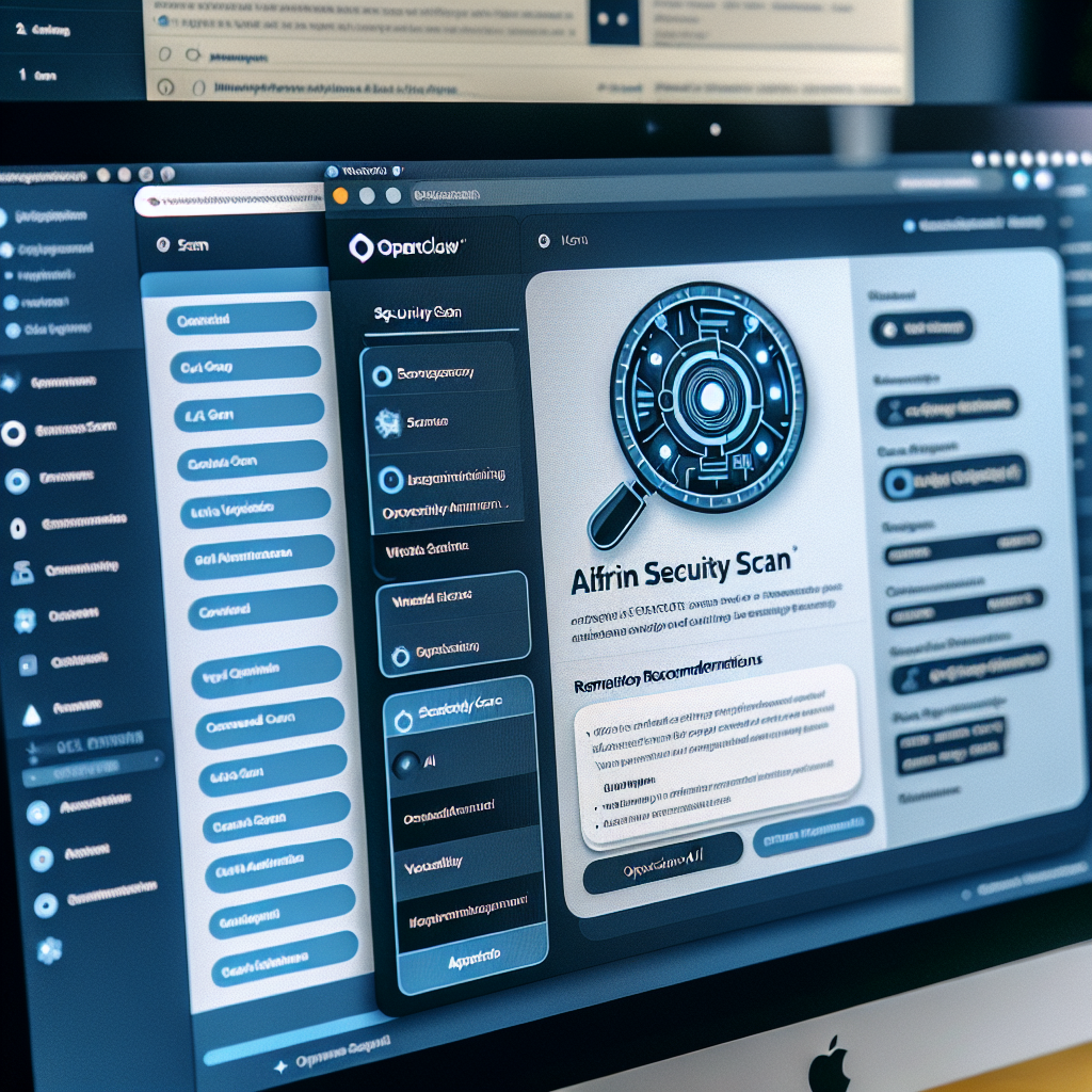 WordPress Security Scan Results with OpenClaw AI