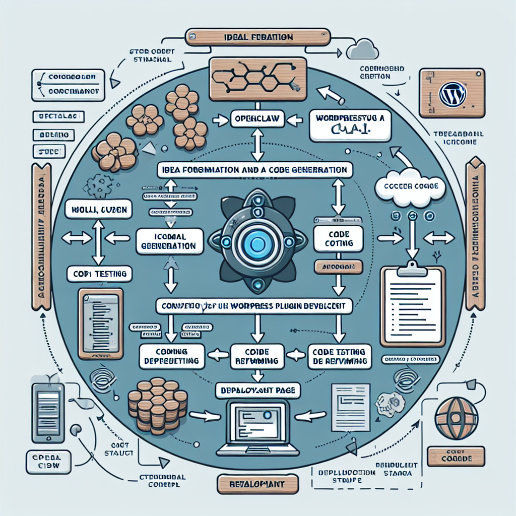 OpenClaw AI automated plugin development workflow diagram
