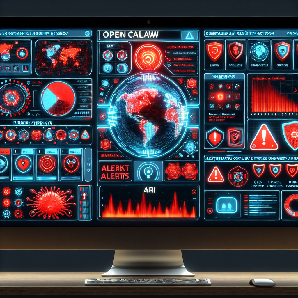 OpenClaw AI Security Dashboard Interface