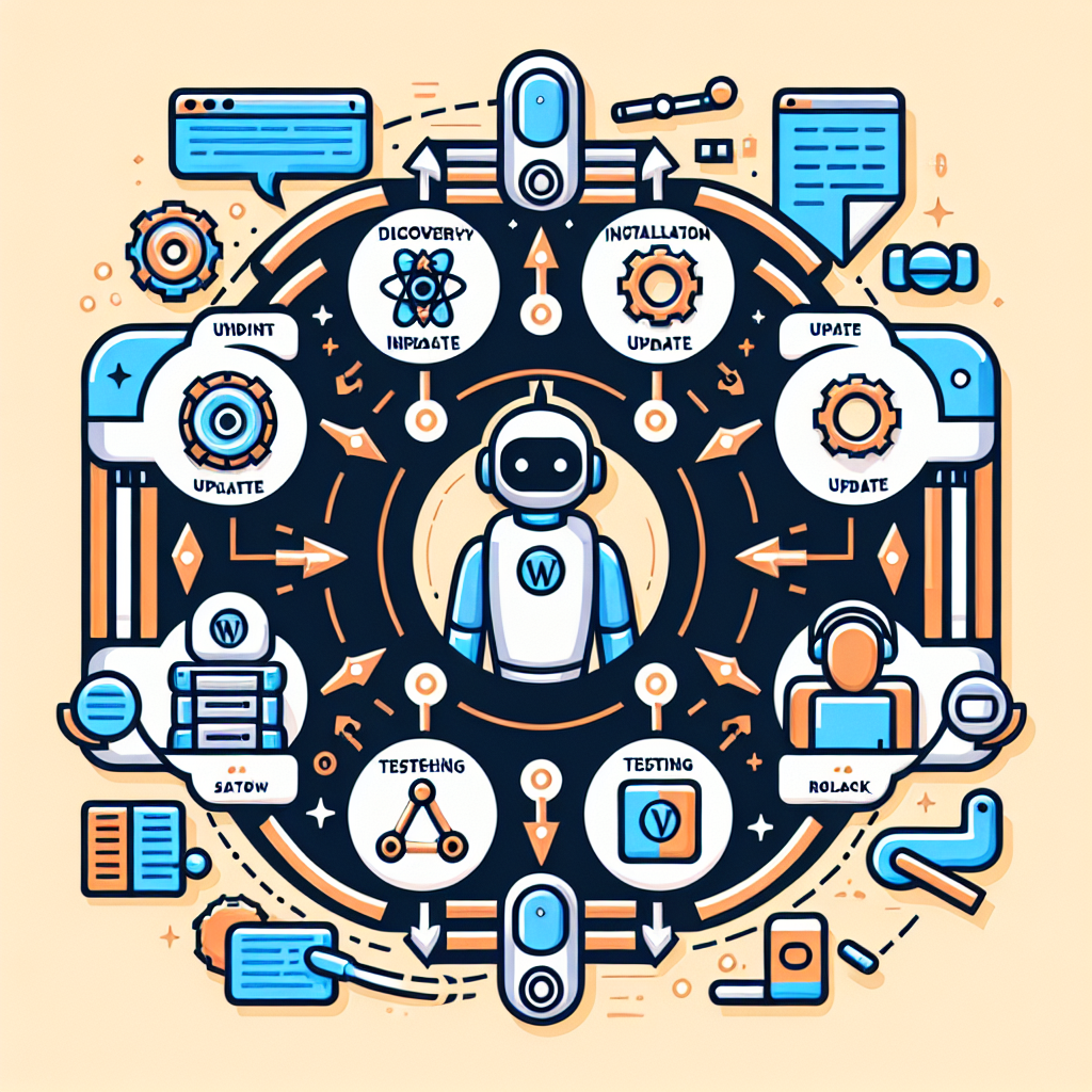 Automated plugin lifecycle flowchart with AI